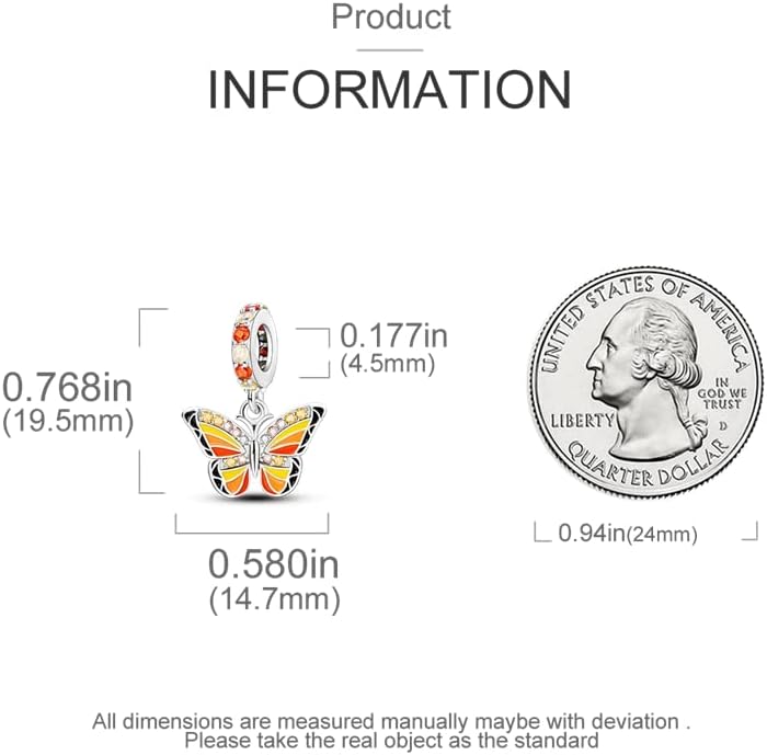 CYCUFF Store 925 Sterling Silver Charms Suitable for Charm Necklaces, Bracelet Pendants Beads Jewellery Gift for Women Family Friends - Image 4